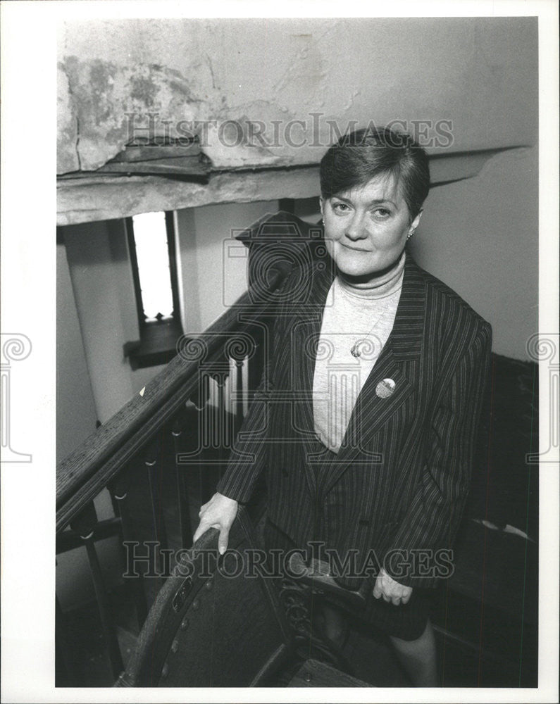 1991 Press Photo Rev Bonnie Beckonchrist Holy United Covenant Methodist Church - Historic Images