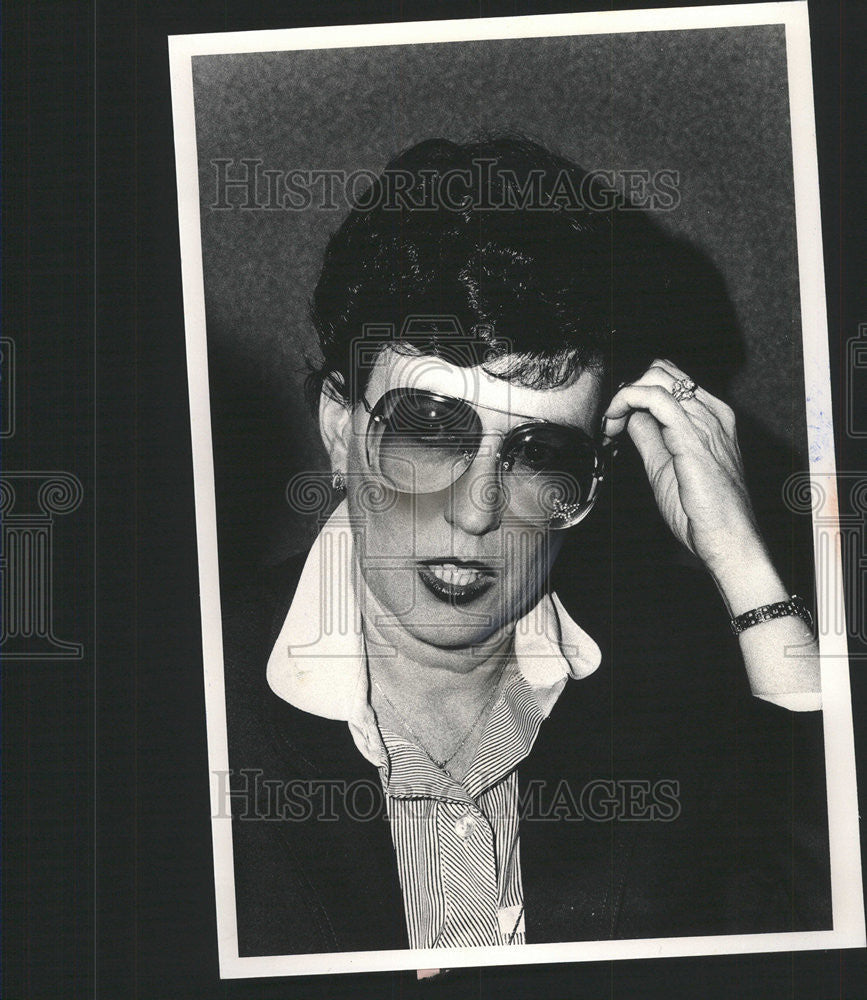 1980 Press Photo Joanne Beckmann, director of educational research for Kerr Glas - Historic Images