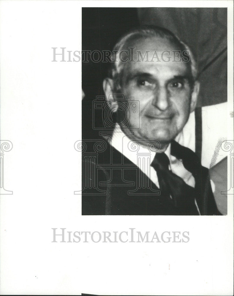 1978 Press Photo LeRoy R. Beckman, Asst to the Pres. of Hart, Schaffner &amp; Marx&#39;s - Historic Images