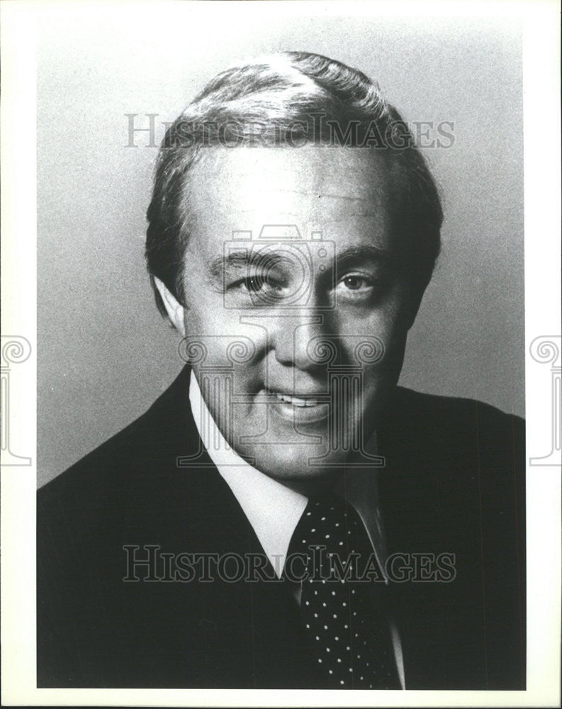 1981 Press Photo ABC News Washington Correspondent Steve Bell - Historic Images