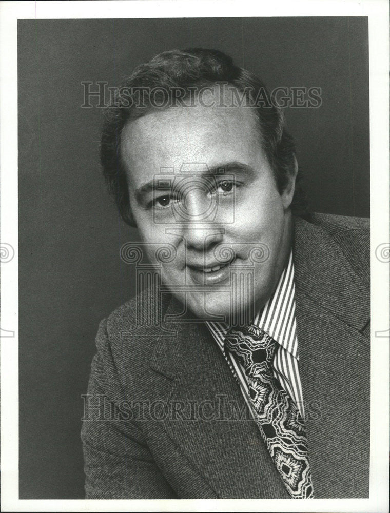 1975 Press Photo ABC News White House Correspondent Steve Bell America Snap - Historic Images