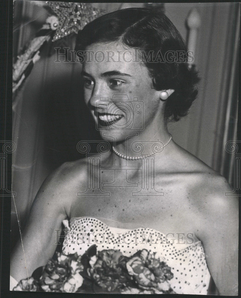 1954 Press Photo  Shelia Reynolds Sheila - Historic Images