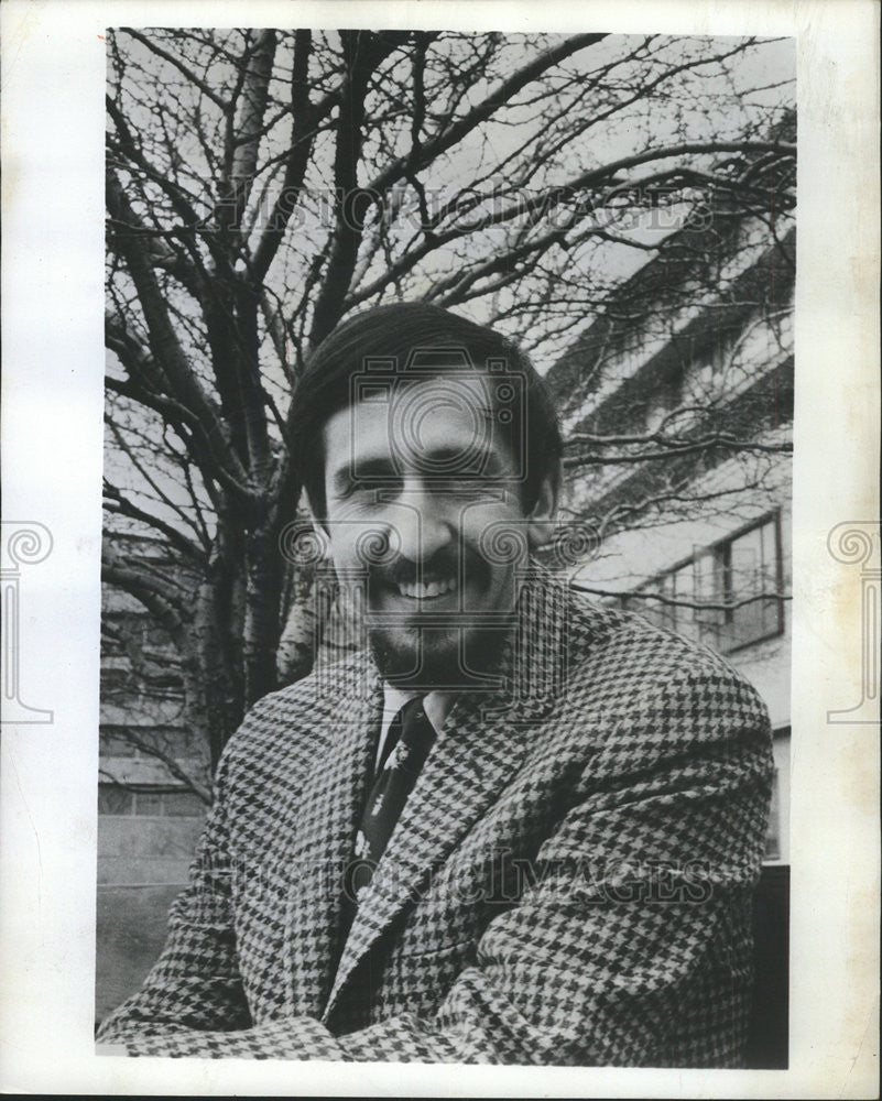 1973 Press Photo Theodore Berland, author - Historic Images