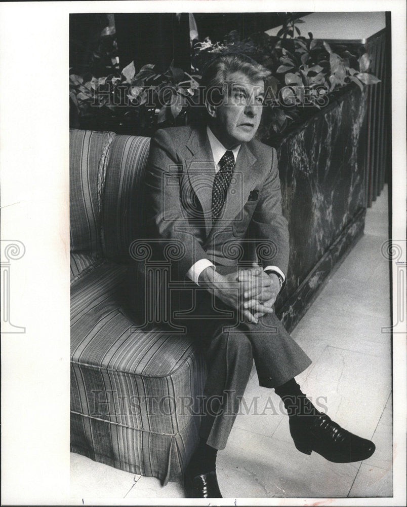 1977 Press Photo Former Surgeon Dr Edgar Berman - Historic Images
