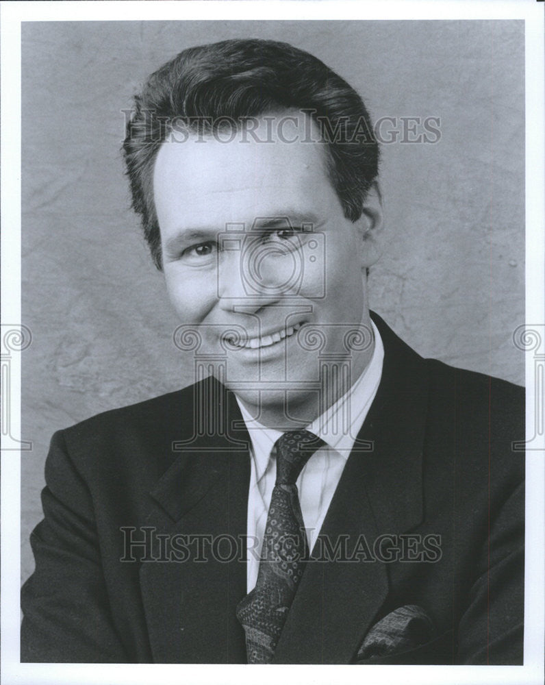 1993 Press Photo Bob Berkowitz, Host of CNBC&#39;s Real Personal - Historic Images