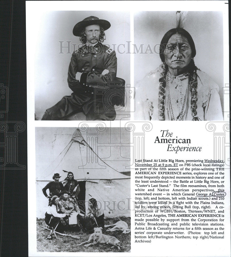 Press Photo Documentary The American Experience - Historic Images