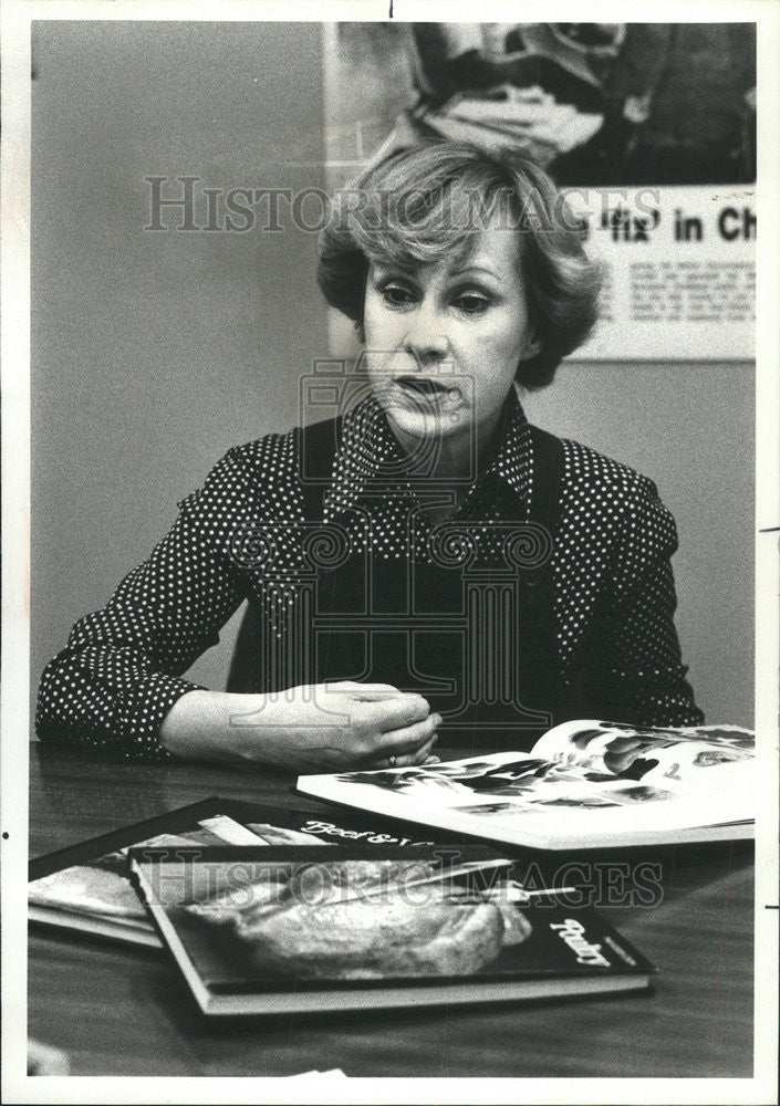 1979 Press Photo Carol Cutter, author - Historic Images