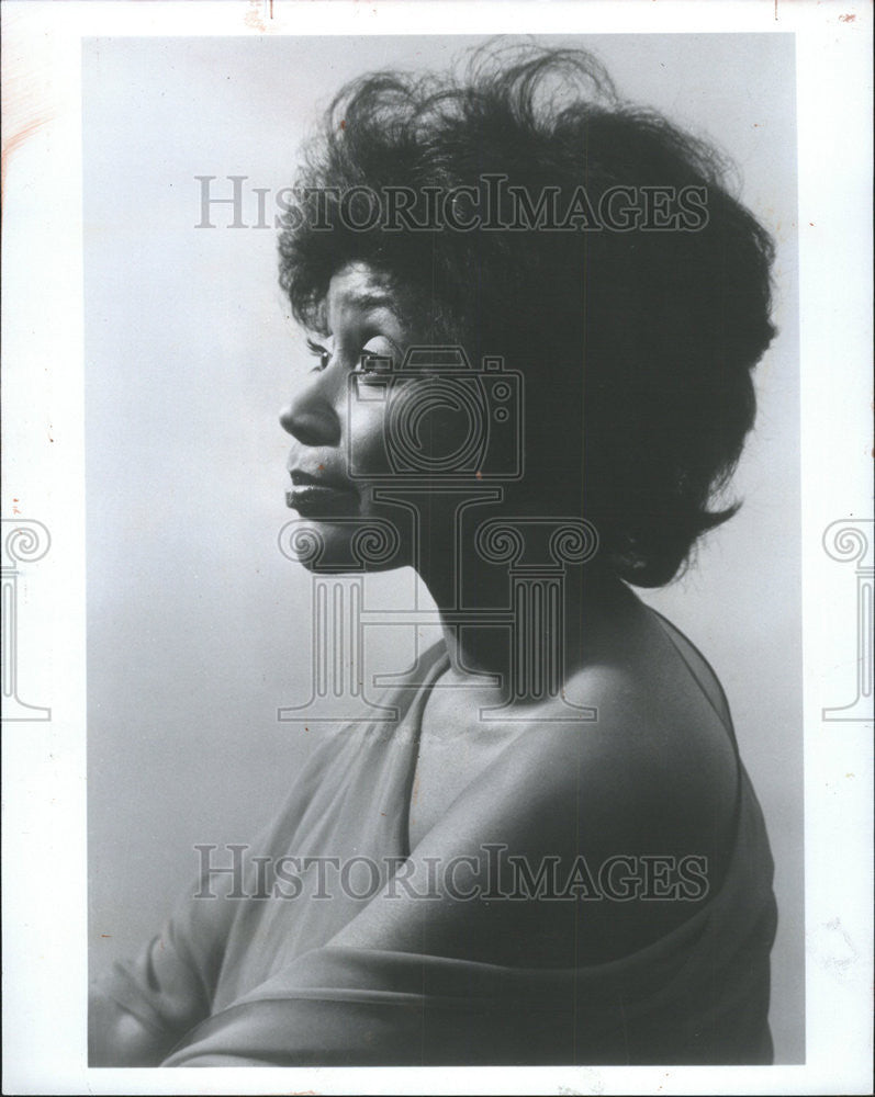 1980 Press Photo Sasha Dalton Chicago Singer &amp; Playwright - Historic Images