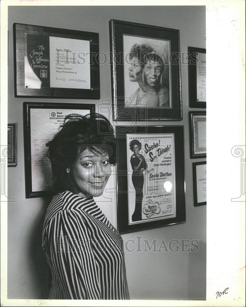1982 Press Photo Sasha Dalton, singer - Historic Images