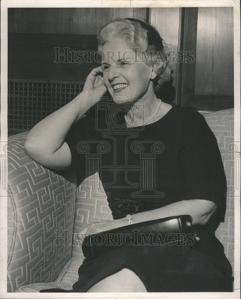 1963 Press Photo Mrs John Dalton, Wife of Missouri Governor - Historic Images