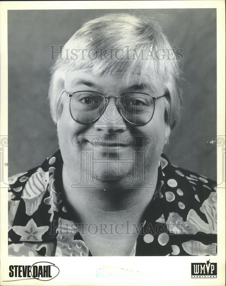 1996 Press Photo Steve Dahl American radio personality humorist Detroit stations - Historic Images