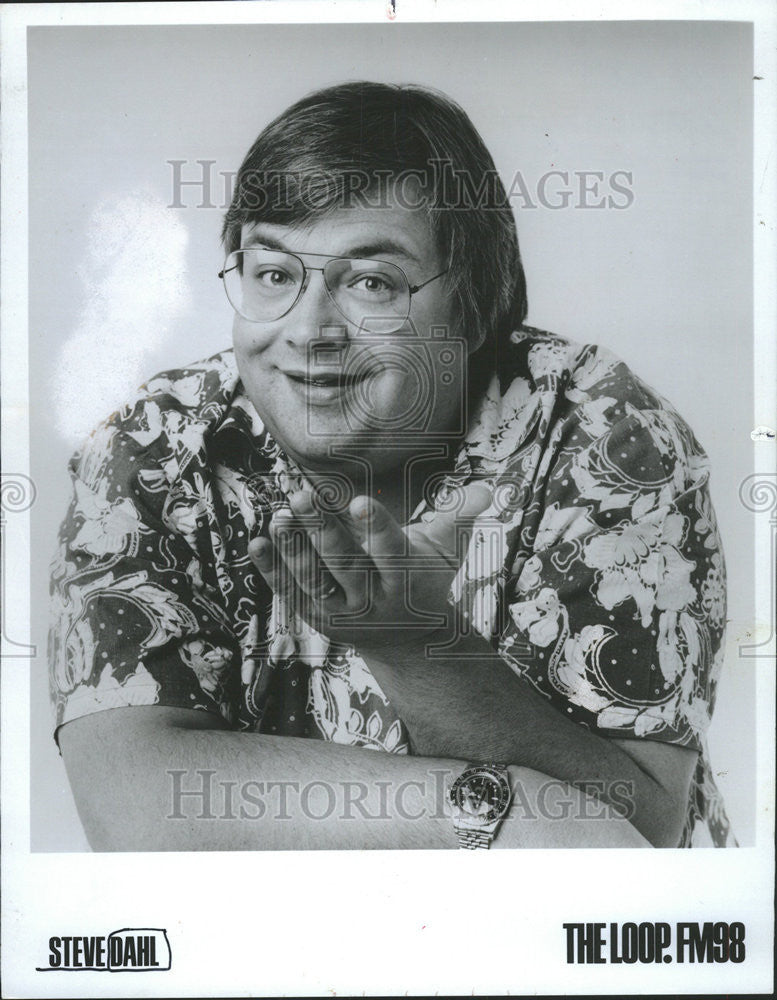 1967 Press Photo Steve Dahl American Radio Personality &amp; Comedian - Historic Images