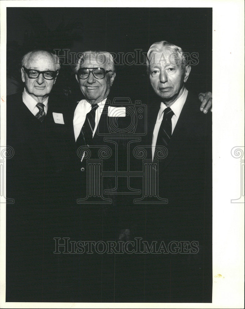 1987 Press Photo Len Carlin Laid Groundwork For LaSalle St. Construction - Historic Images