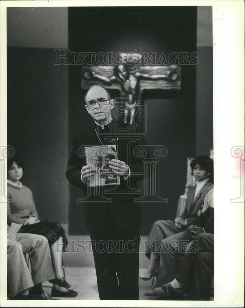 1984 Press Photo Cardinal Joseph L. Bernardin/Catholic/Chicago Illinois - Historic Images