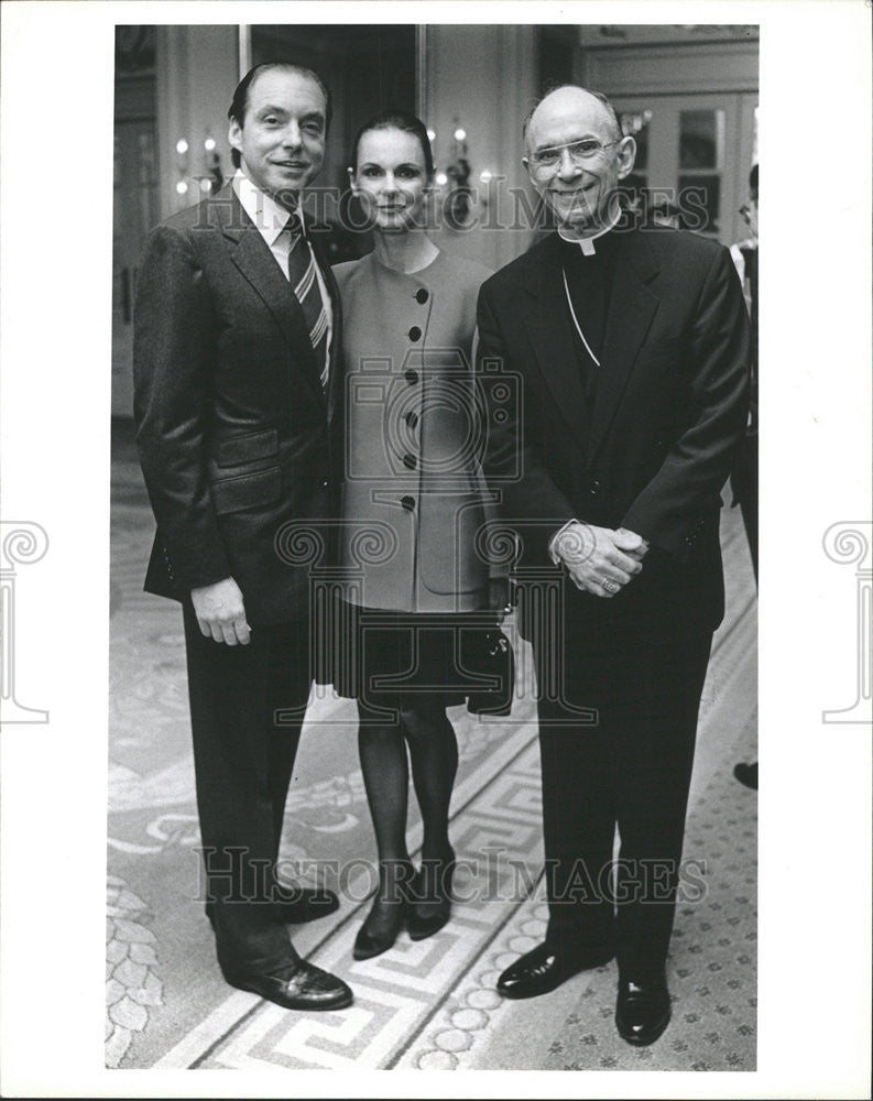 1992 Press Photo Archbishop Joseph Cardinal Bernardin Chicago Catholic Church - Historic Images