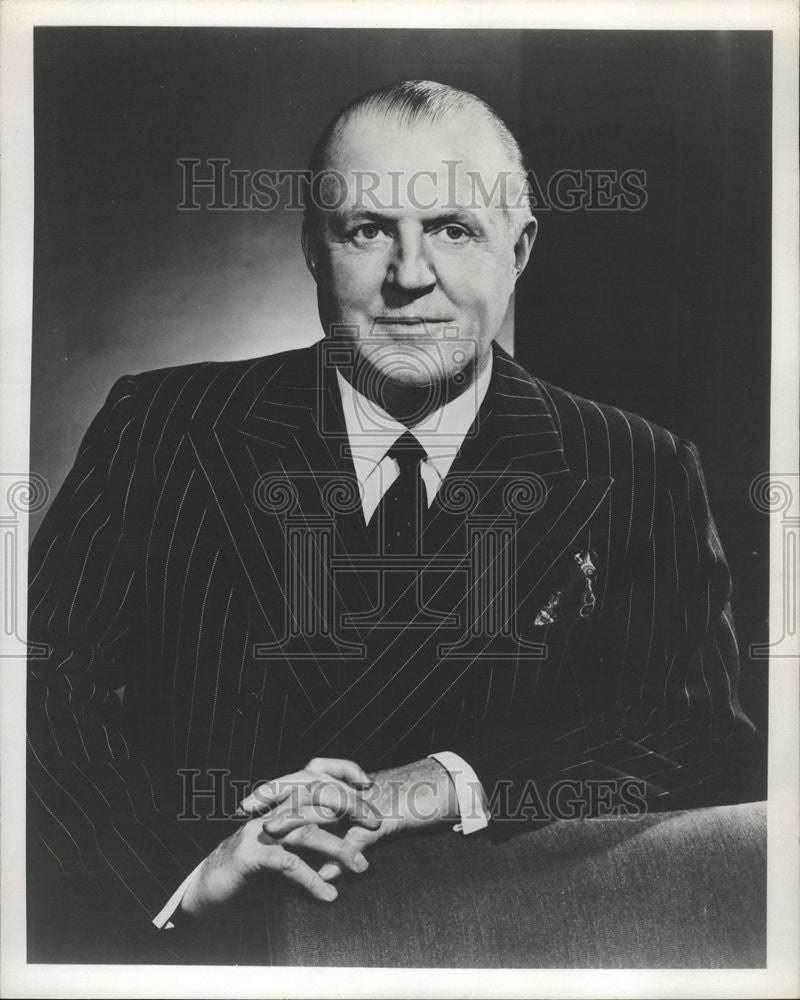 1959 Press Photo Richard E Berlin, Head Of Hearst Organization - Historic Images