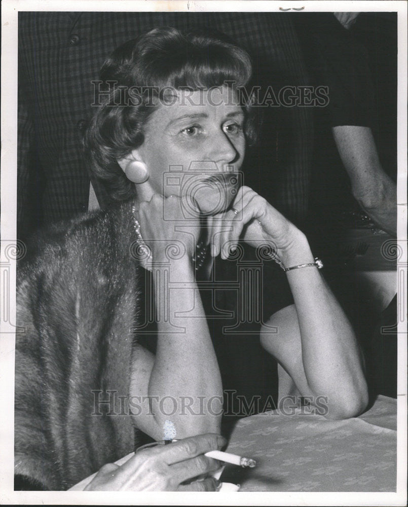 1961 Press Photo Mrs. James Bere - Historic Images