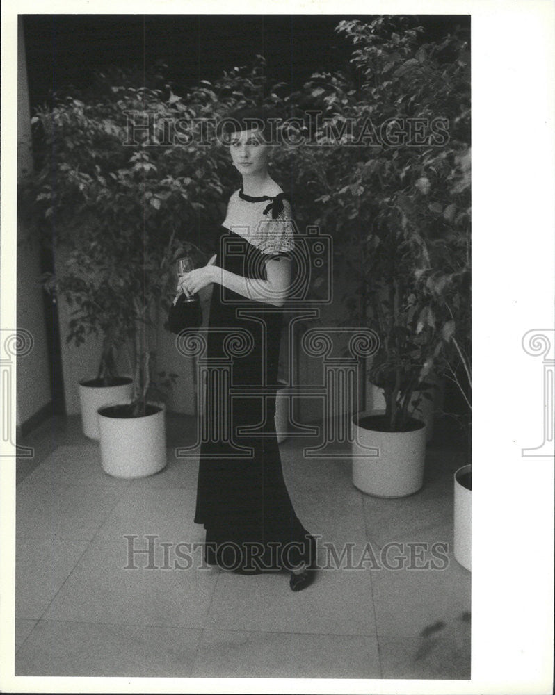 1982 Press Photo Jo Anne Berens Chicago Historical Society - Historic Images