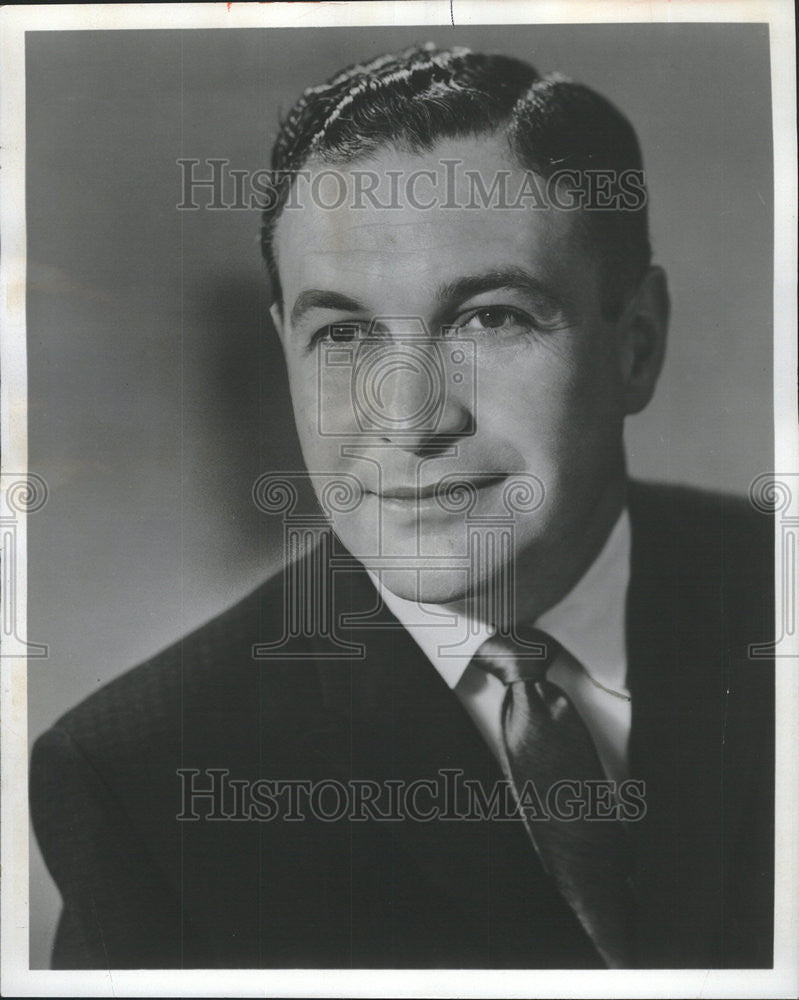 1969 Press Photo Marvin H. Astrin, WGN Radio, First President - Historic Images