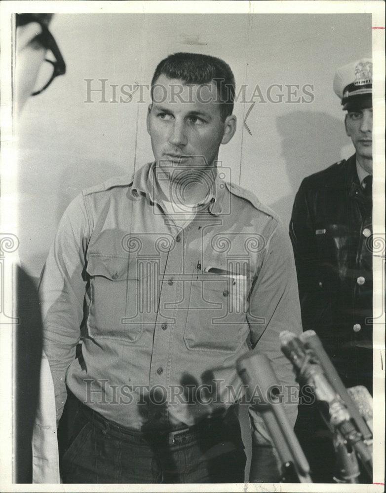 1966 Press Photo Truck Driver Maurice Atkinson Guilty of Vehicular Homicide - Historic Images