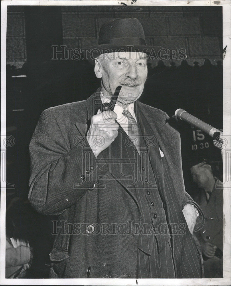 1959 Press Photo Clement Atlee Former Prime Minister England - Historic Images