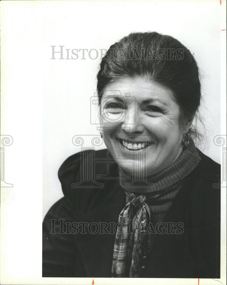 1987 Press Photo Stevanne Auerback CEO institue for Childhood Resources - Historic Images