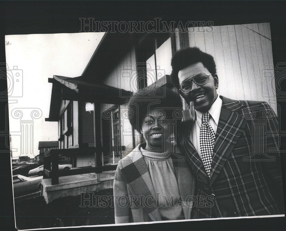 1973 Press Photo William Donetta Home Hanover Park Subdivision Arlington House - Historic Images