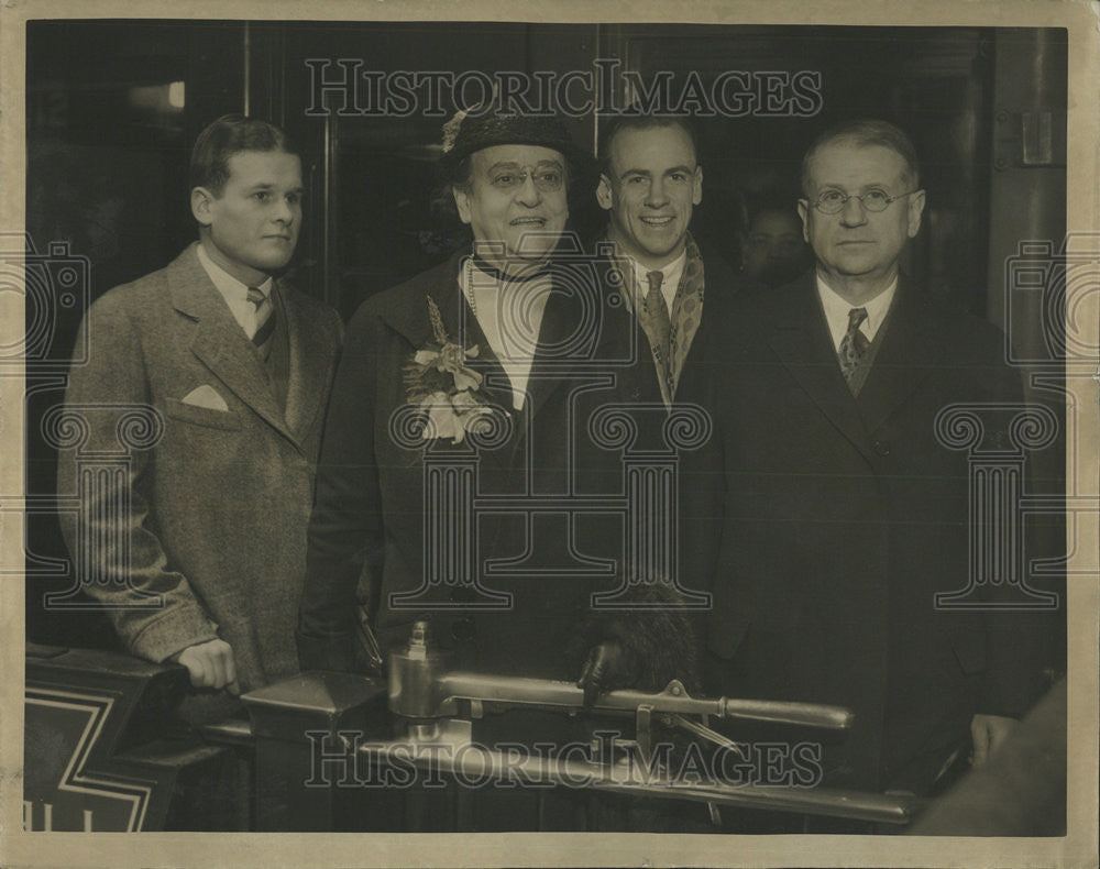 1933 Press Photo Harold Ickes Interior Raymond Photographer Alden - Historic Images