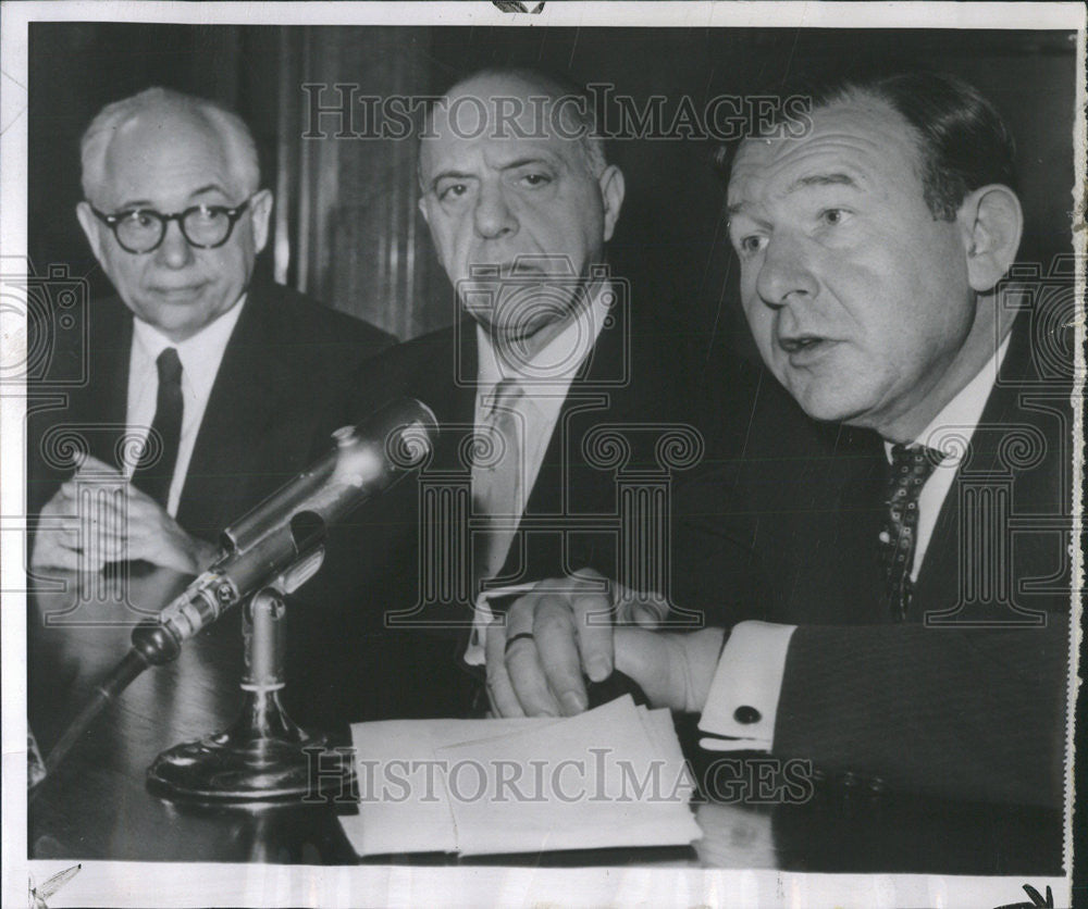 1960 Press Photo German Ambassador Wilhelm Grewe - Historic Images