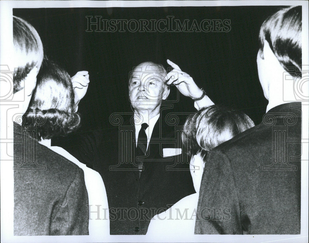 1969 Press Photo Abner Grender director Appalachia Capella - Historic Images