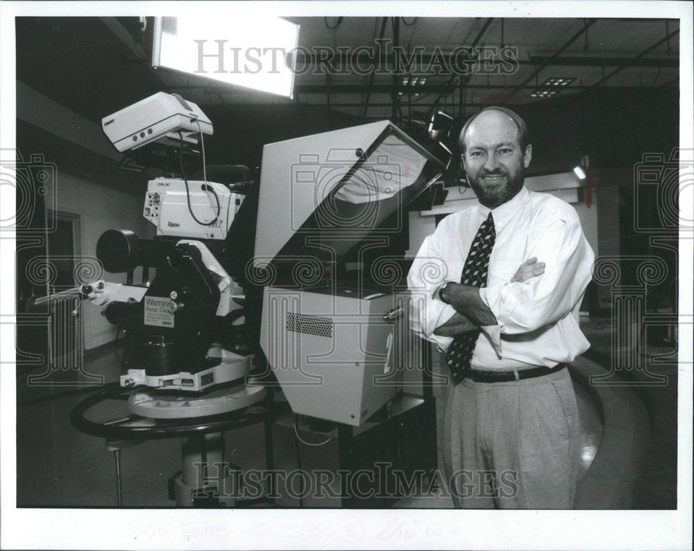 1993 Press Photo Bob Gremillion, Vice President and General Manager CLTV - Historic Images