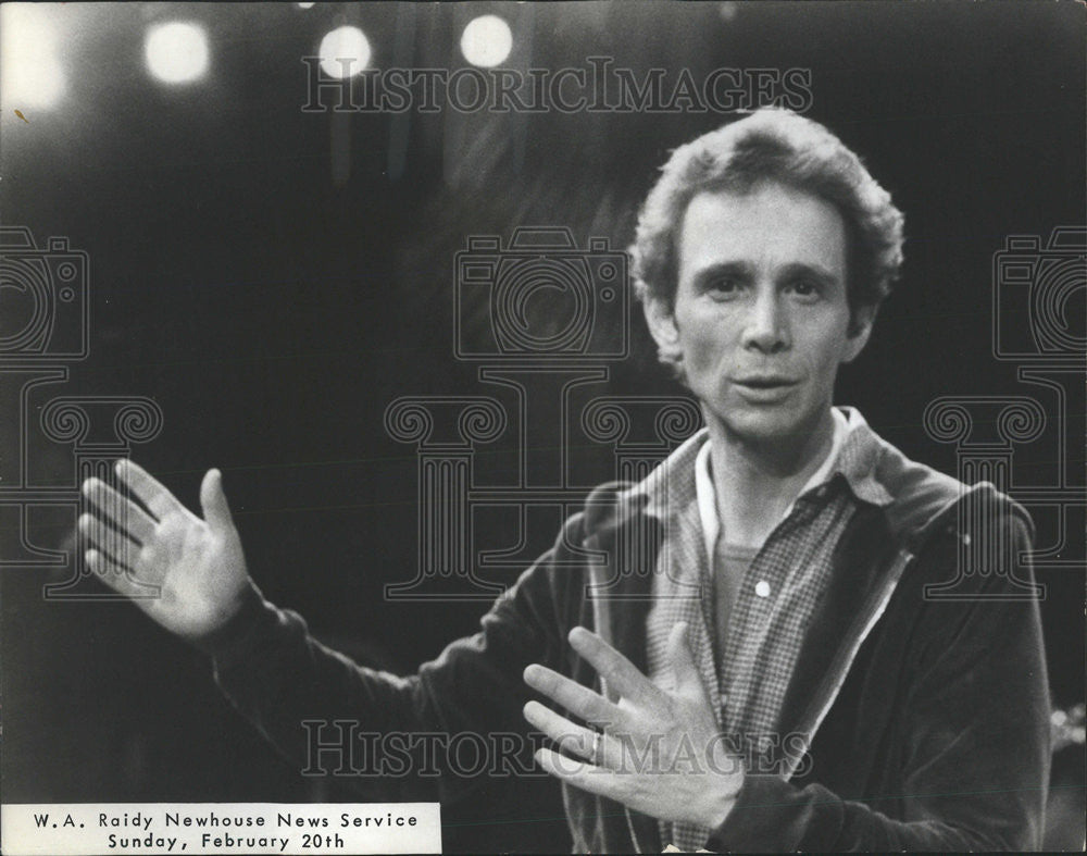 1977 Press Photo JOEL GREY AMERICAN ACTOR SINGER DANCER - Historic Images