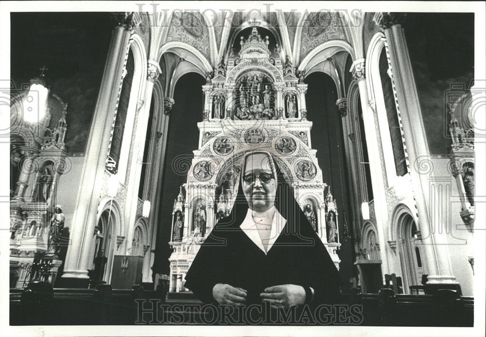 1979 Press Photo Sister Mary Ilana  Celebrated her Golden Jubilee - Historic Images