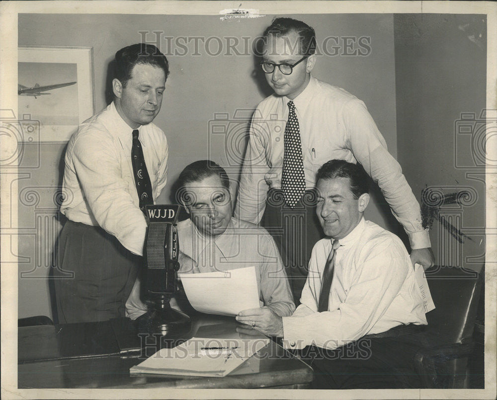 1949 Press Photo Holman Faust  Mitchell Faust Adv Co - Historic Images