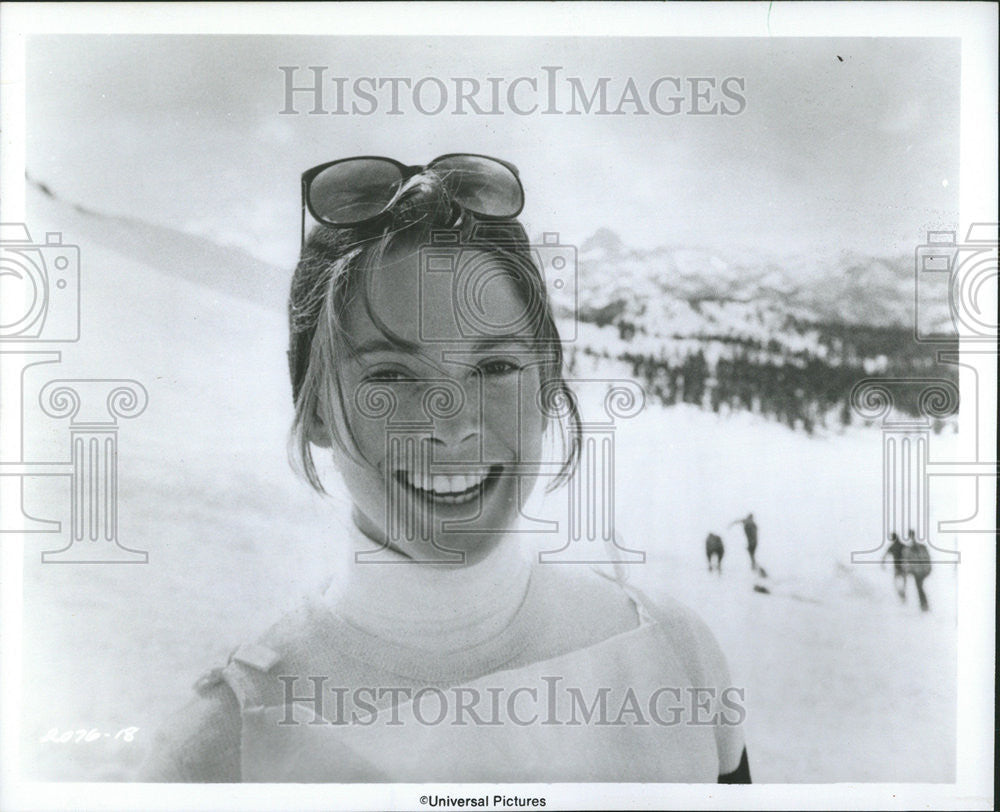 1975 Press Photo Marilyn Hassett film TV actress Mountain Other side movie scene - Historic Images