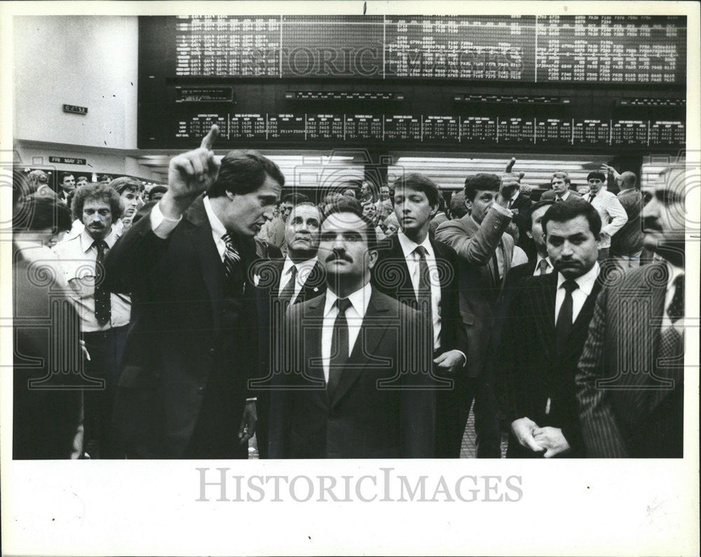 1982 Press Photo Royal Highness Brown Prince Hassan Talal Jordan - Historic Images