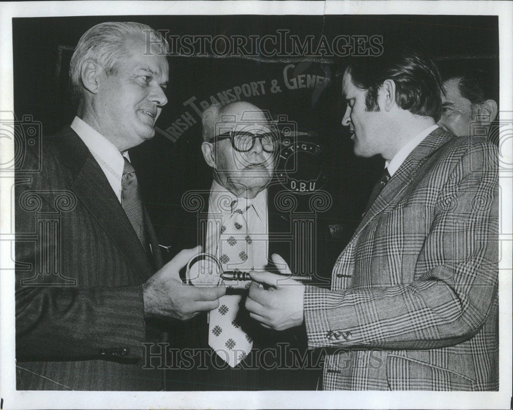 1973 Press Photo John Henning U S Ambassador New Zealand - Historic Images