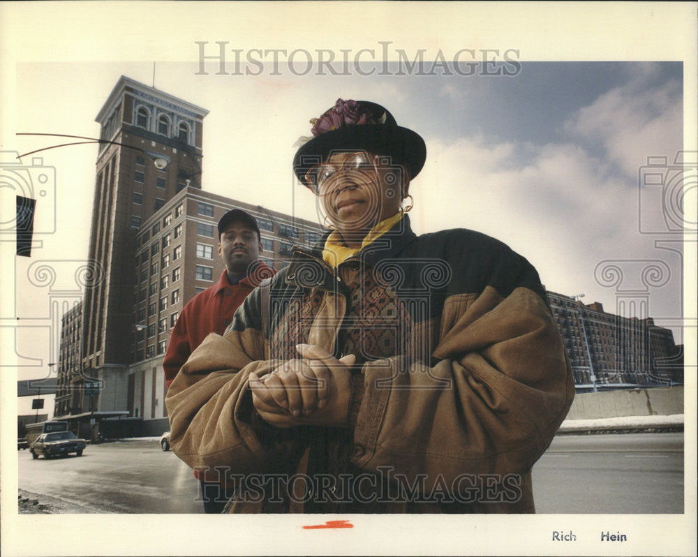 1994 Press Photo Community activists Joe Ann Bradley and the Rev. Vance Henry - Historic Images