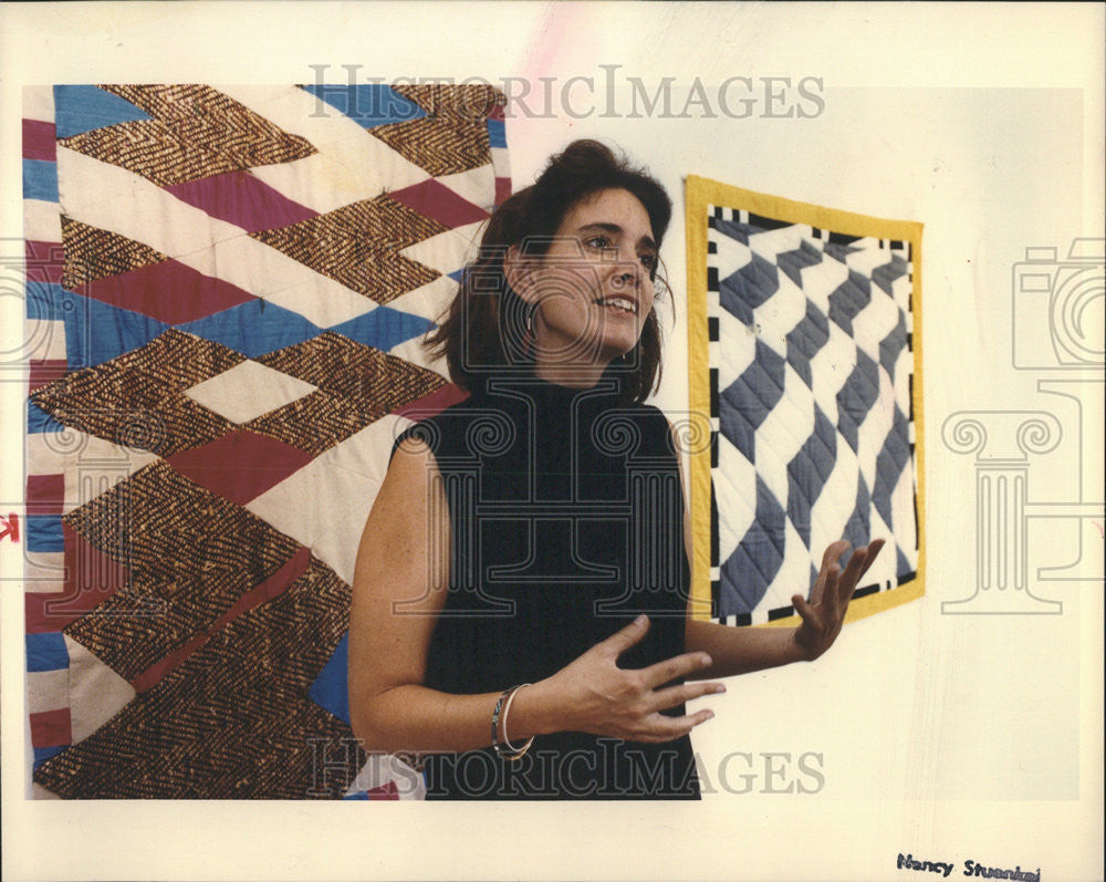 1997 Press Photo Jennifer Hereth Sao Paulo School of Art Institute Chicago - Historic Images