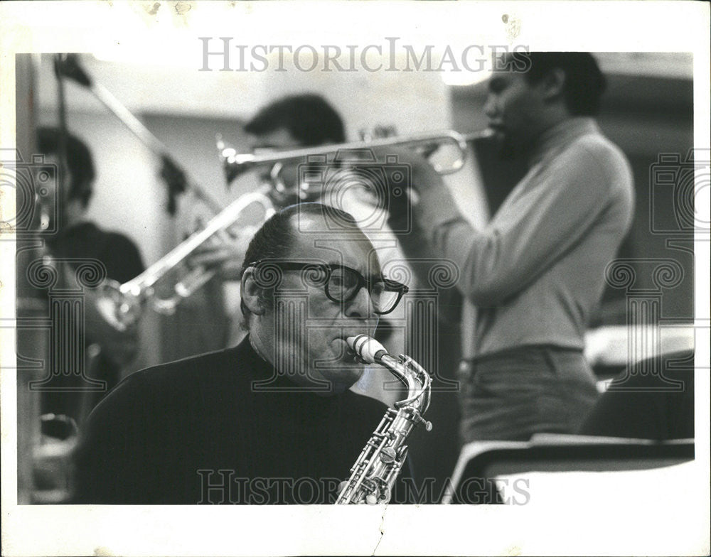 1969 Press Photo Woody Herman musician - Historic Images