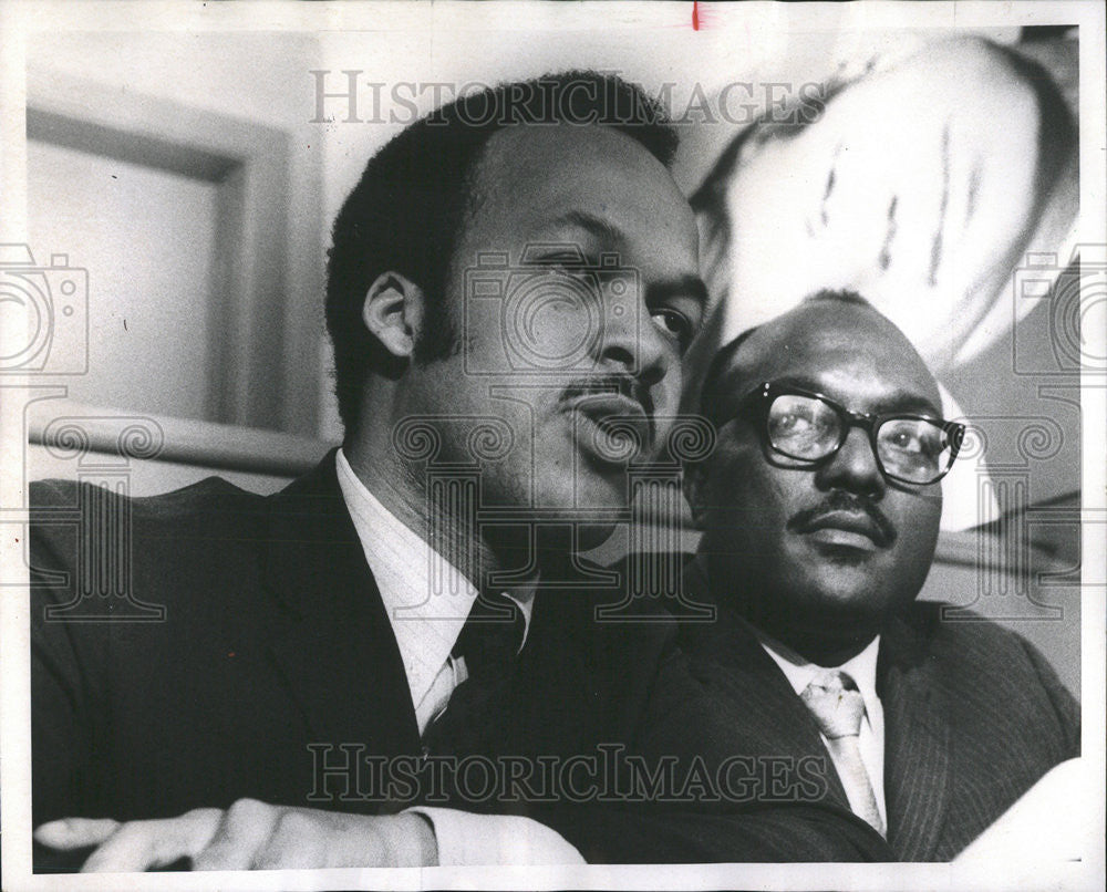 1969 Press Photo John Hatch Executive Catholic Interracial Council Chicago - Historic Images