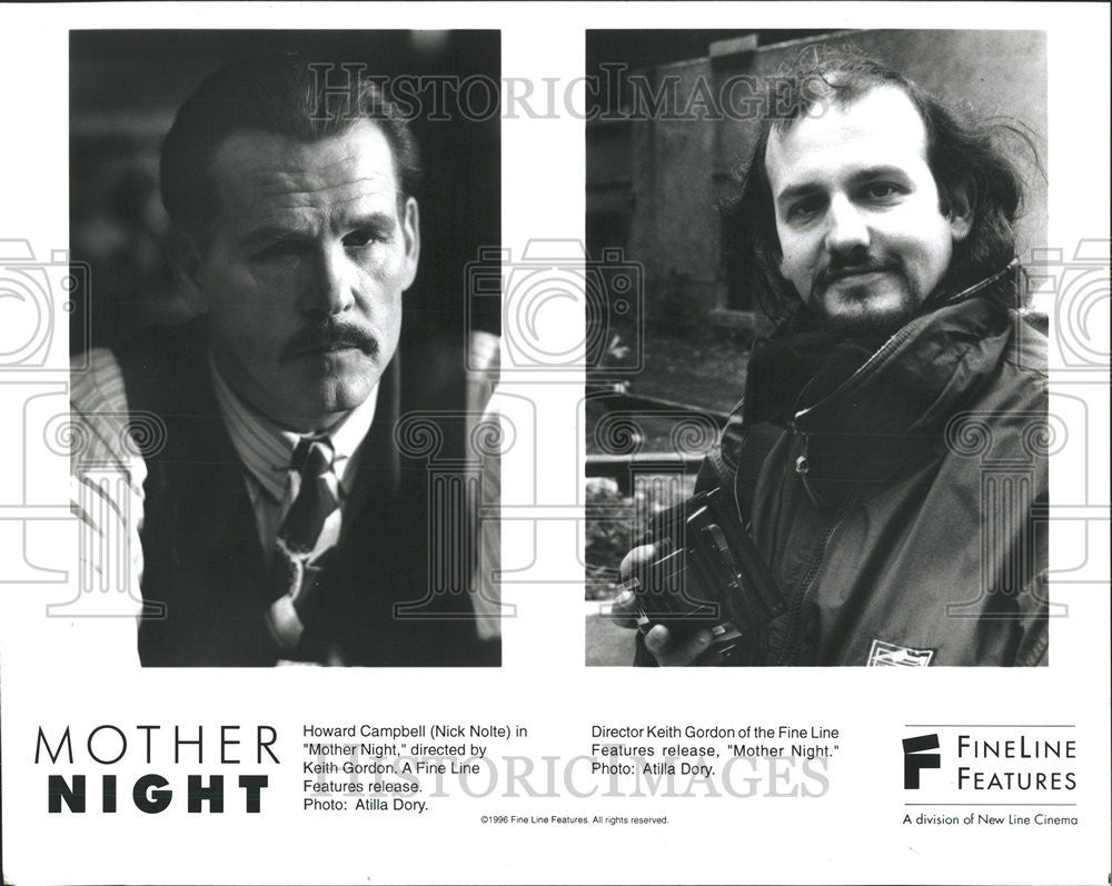 1996 Press Photo Howard Campbell Nick Notte Keith Gordon Mother Night Film Fine - Historic Images