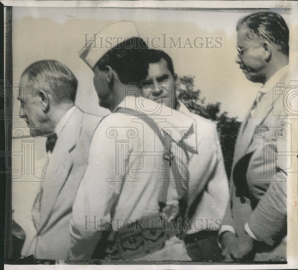 1952 Press Photo Ramon Grau San Martin President Havana Cuba - Historic Images