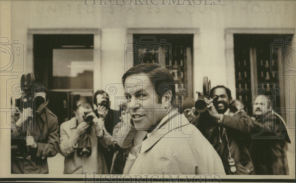 1973 Press Photo Harry Robbins Bob Haldeman Nixon White House Chief Staff - Historic Images