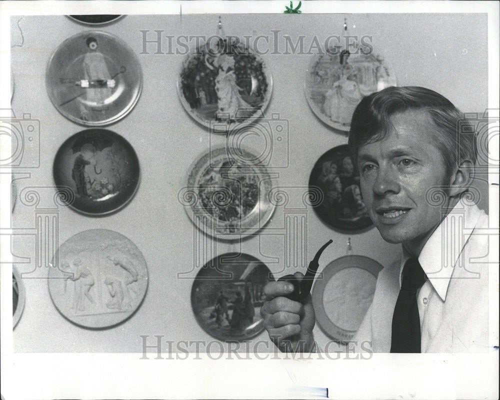 1976 Press Photo John D. Hugunin President of the Brandford Exchange - Historic Images