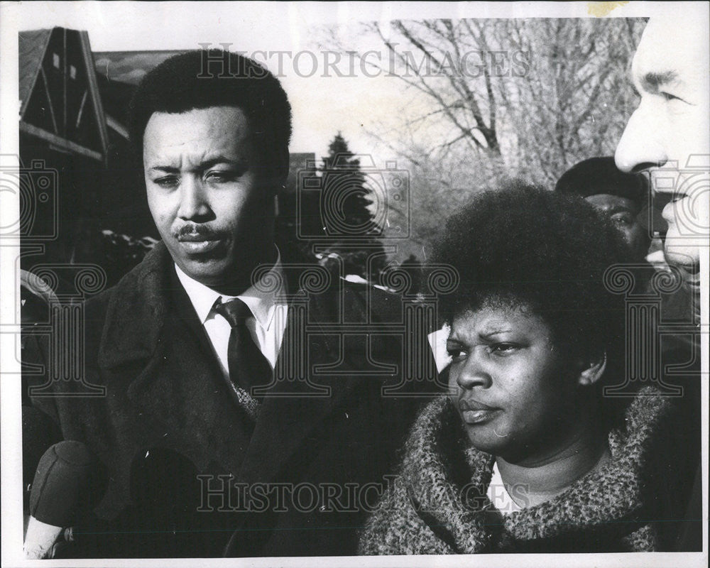 1970 Press Photo Mr. and Mrs. Leon Harper - Historic Images