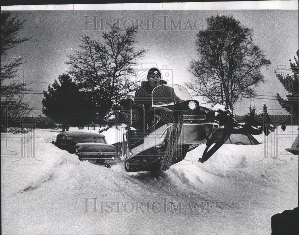 1969 Press Photo Ronald &quot;Ron&quot; Harper  American Professional Basketball Player - Historic Images