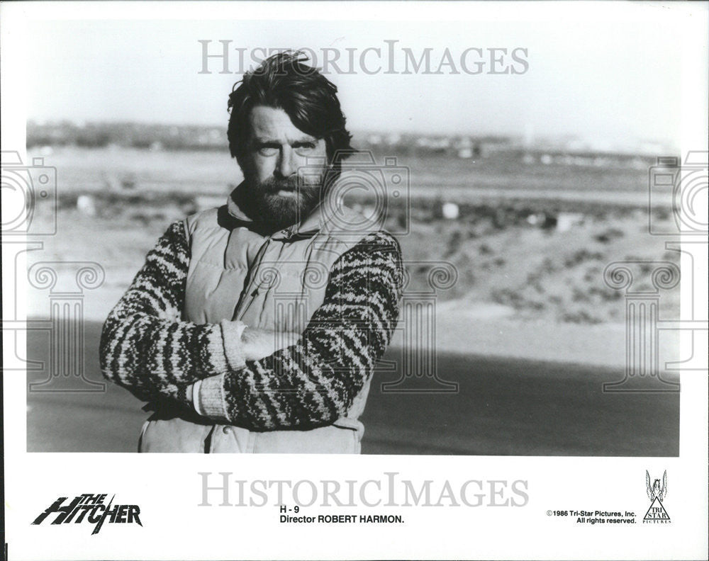 1986 Press Photo Robert Harmon is an American Film and Television Director - Historic Images