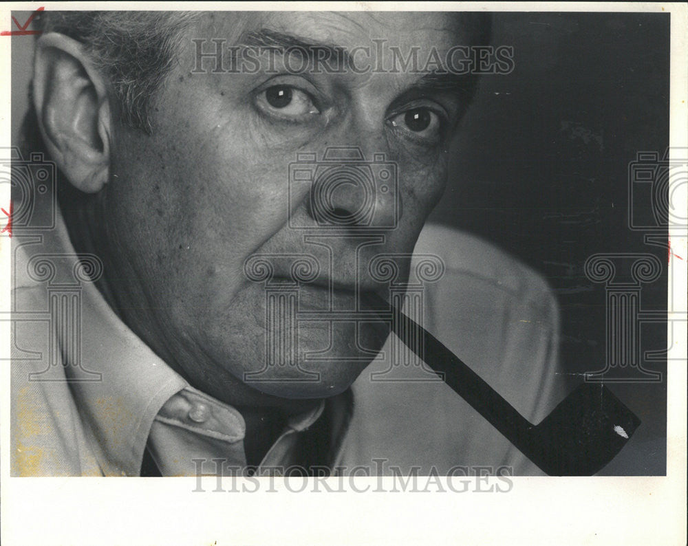 1985 Press Photo Floyd Kalber Year Gap Chicago Television News Leader Don Criag - Historic Images