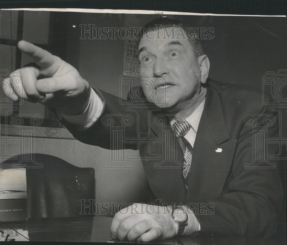 1953 Press Photo Judge Emmett Herrington - Historic Images